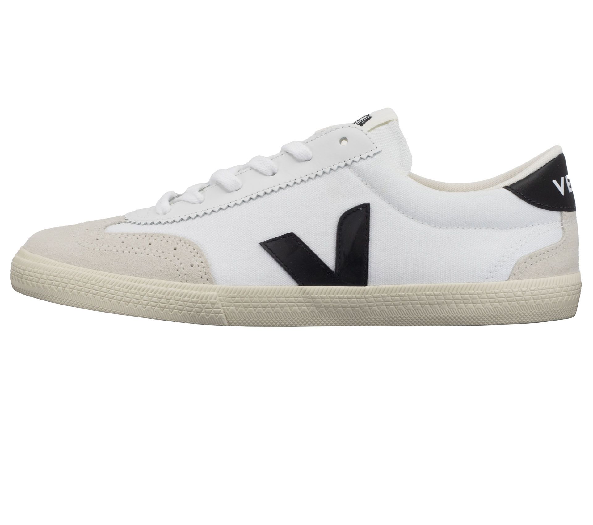 Image #1 of VOLLEY CANVAS WHITE BLACK