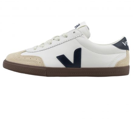 VOLLEY O.T. LEATHER WHITE NAUTICO BARK