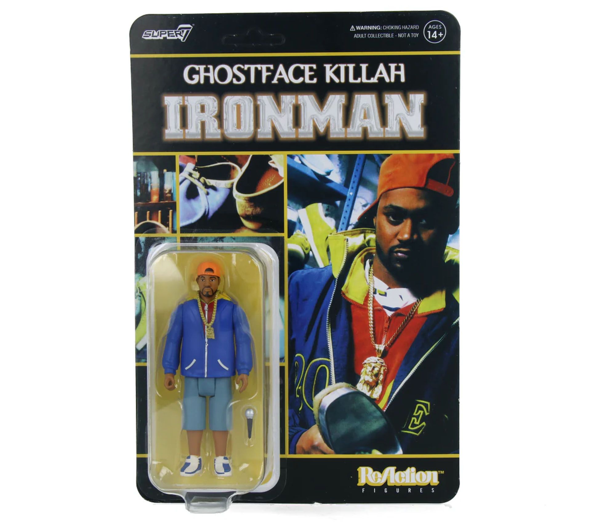 GHOSTFACE KILLAH - IRONMAN - REACTION FIGURE