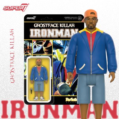 GHOSTFACE KILLAH - IRONMAN - REACTION FIGURE