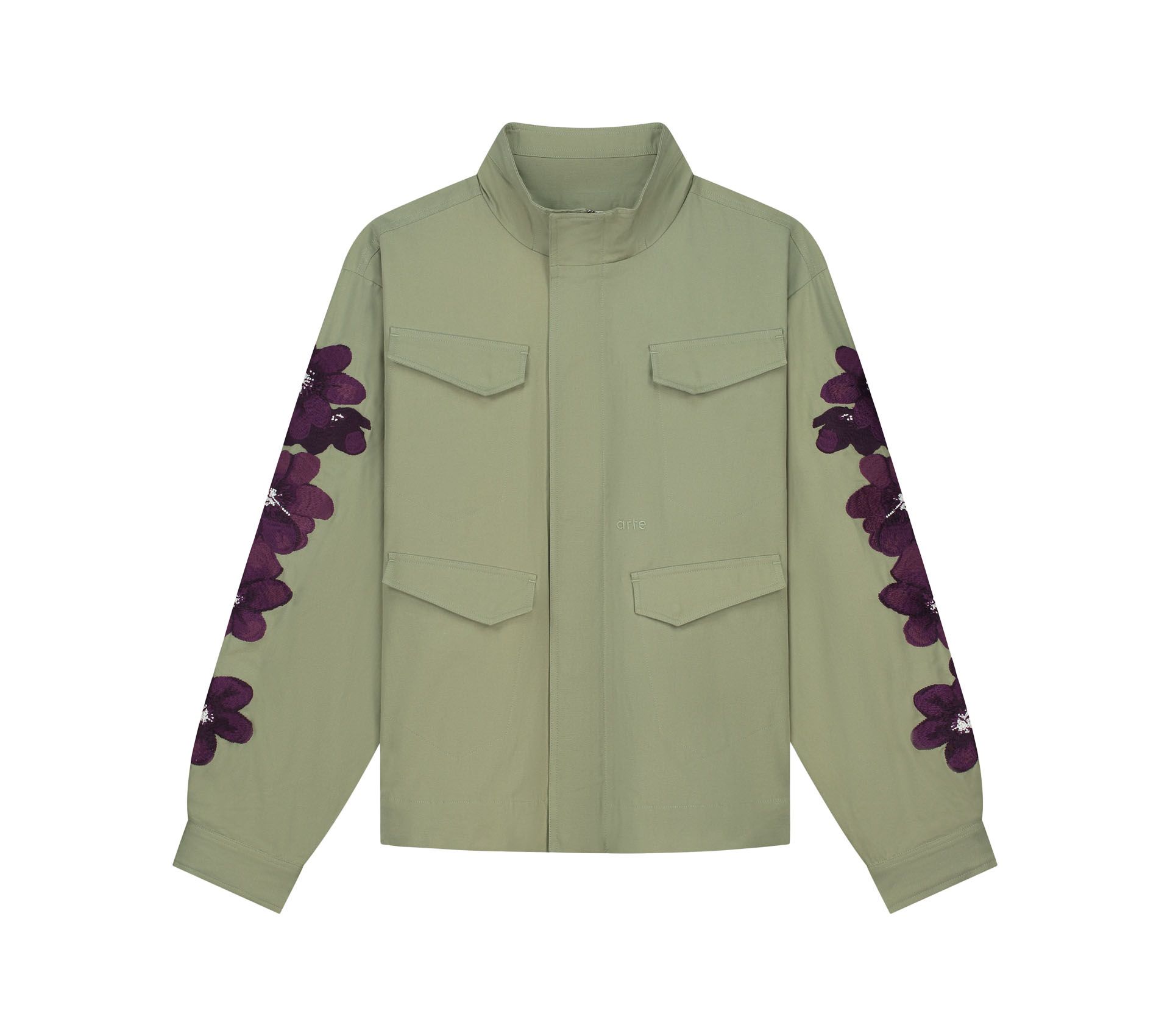 FLOWER EMBROIDERY JACKET