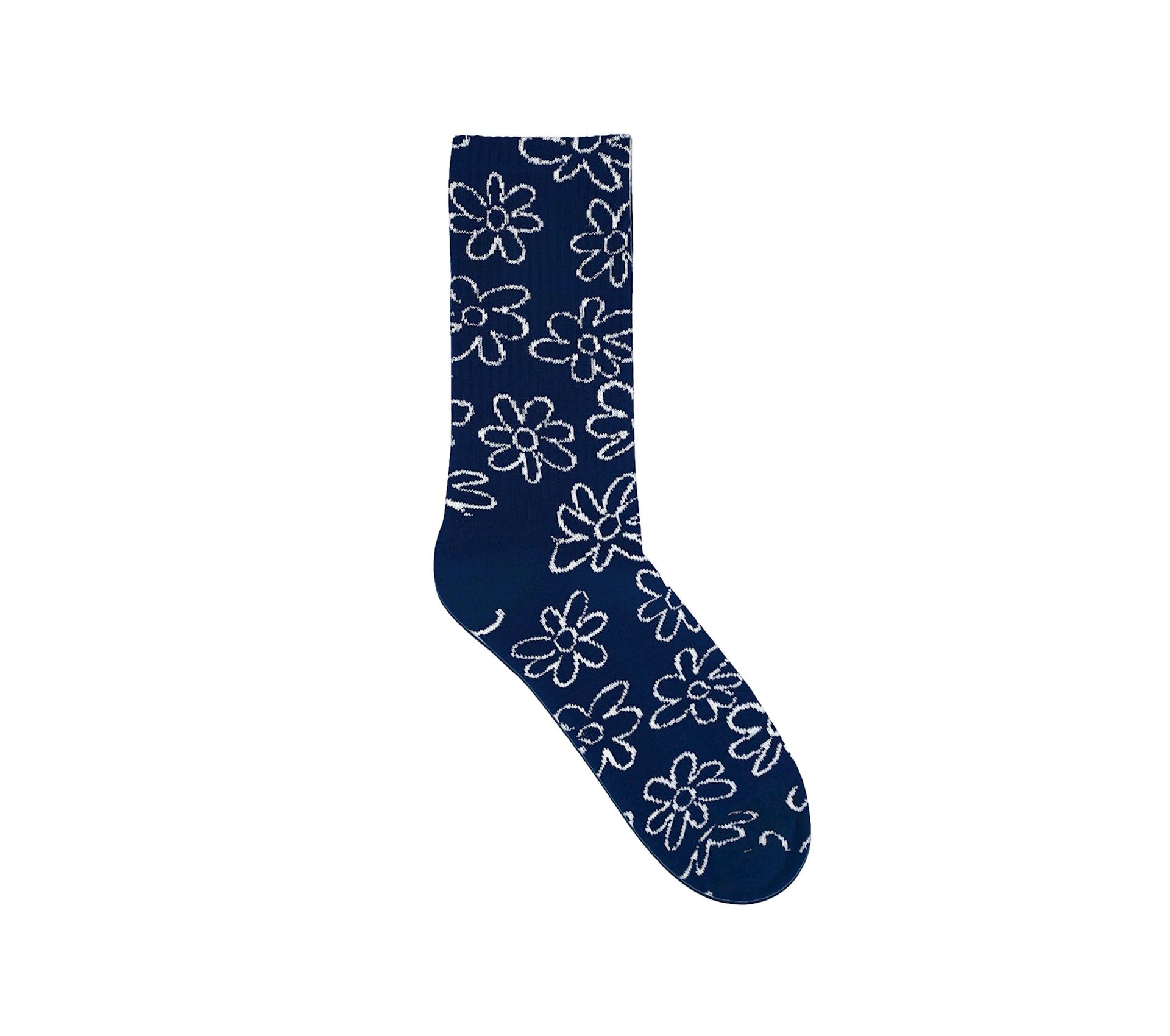 FLOWERS ALLOVER SOCKS