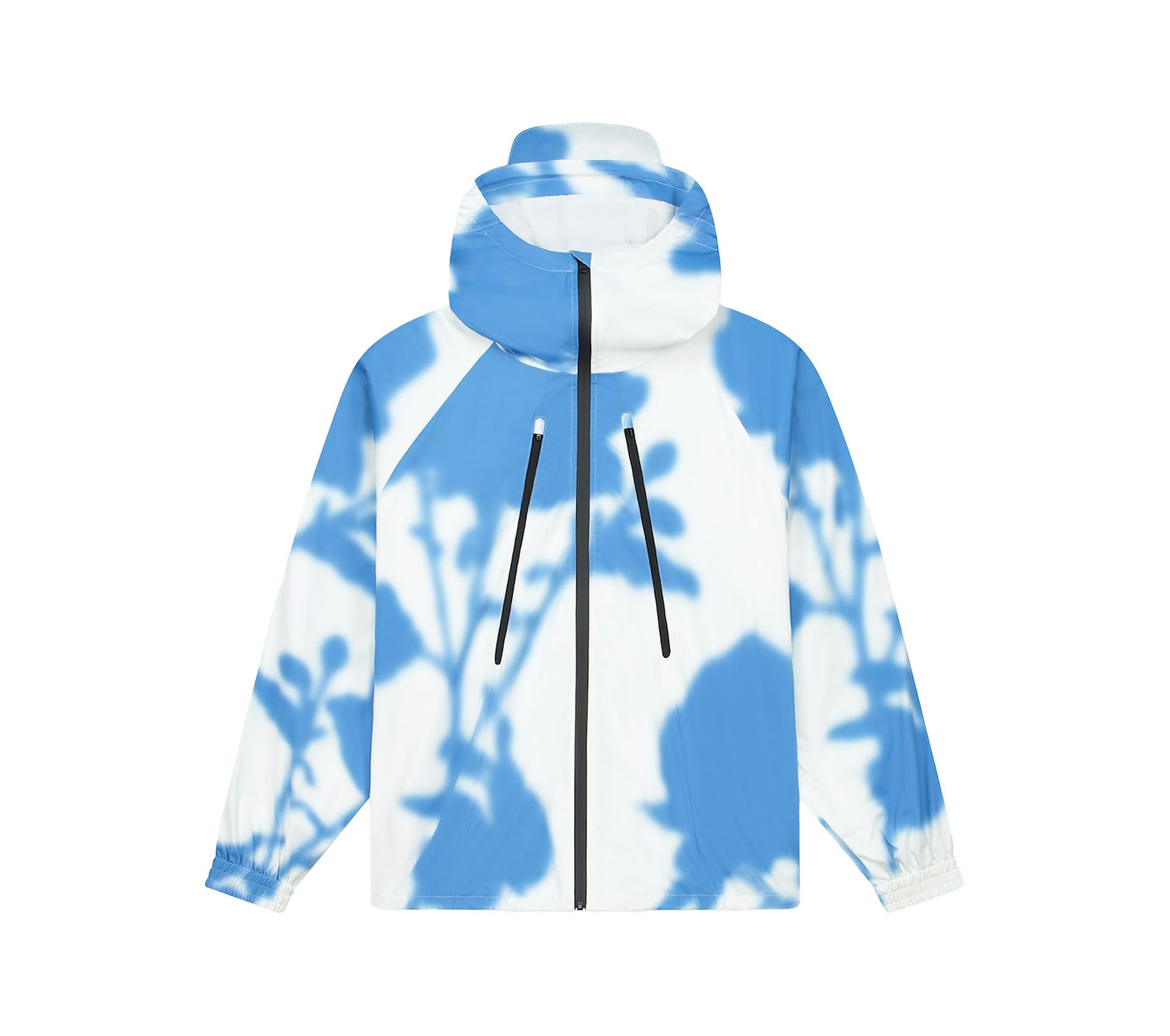 BLUE FLOWER TECHNICAL JACKET