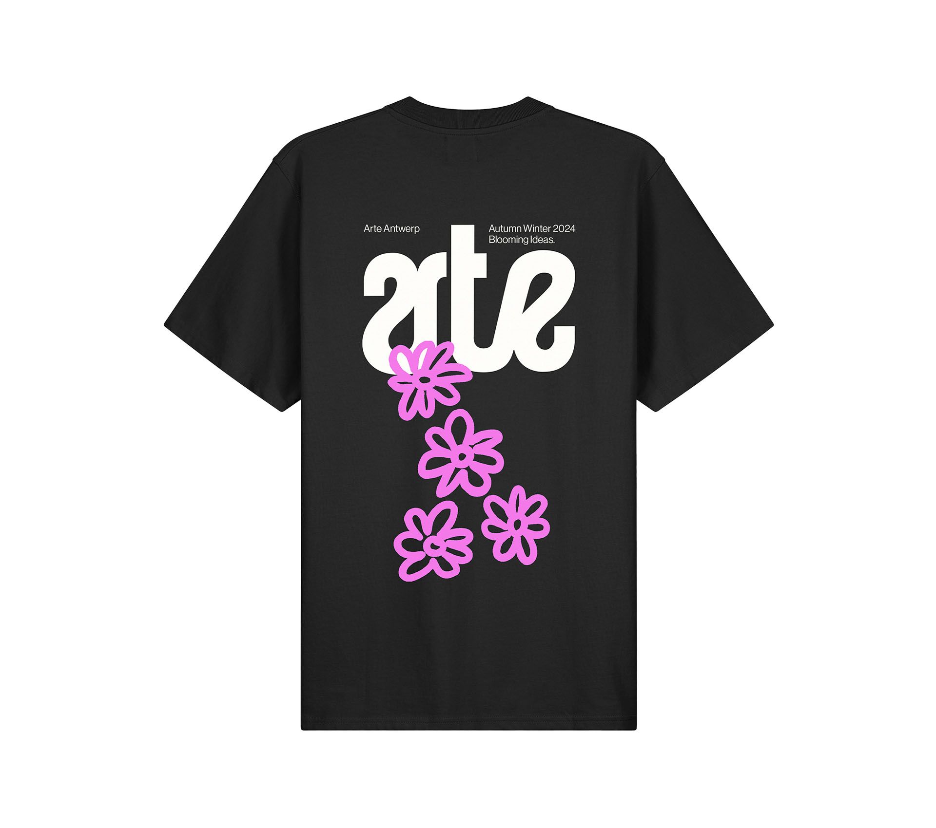 FLOWERS BACK T-SHIRT