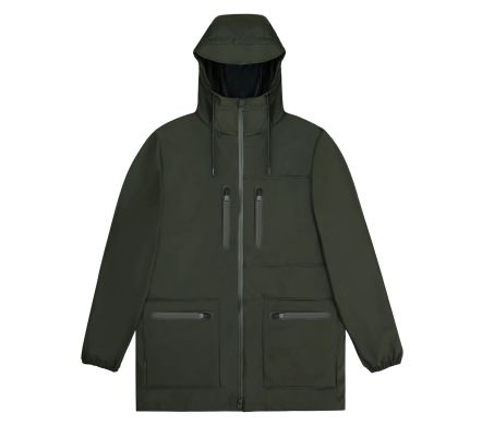 CARGO LONG JACKET GREEN