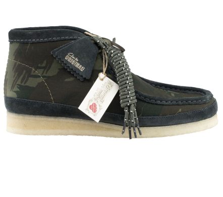 WALLABEE BOOT GREEN CAMOUFLAGE