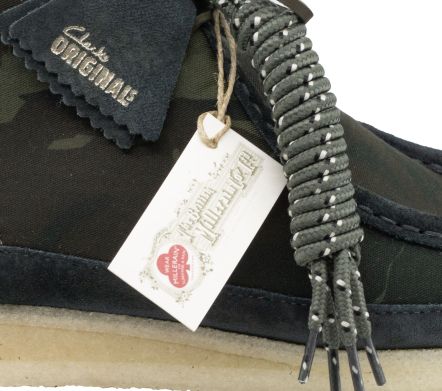 WALLABEE BOOT GREEN CAMOUFLAGE