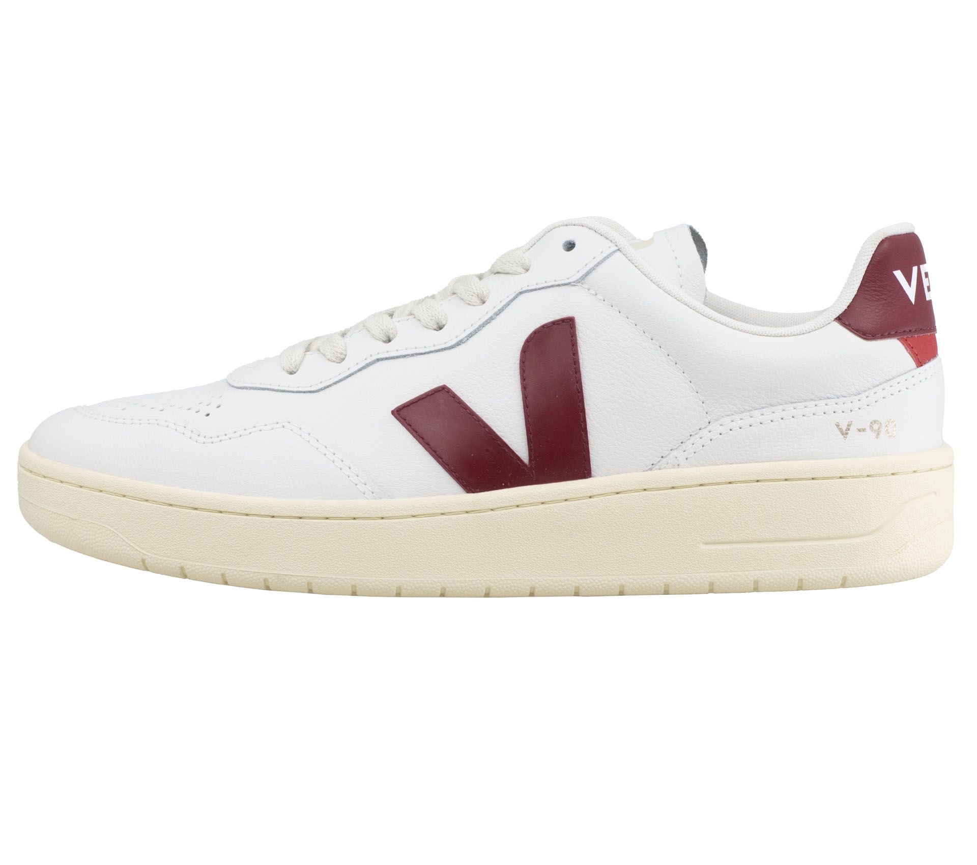 Image #2 of V-90 OT LEATHER EXTRA WHITE MARSALA