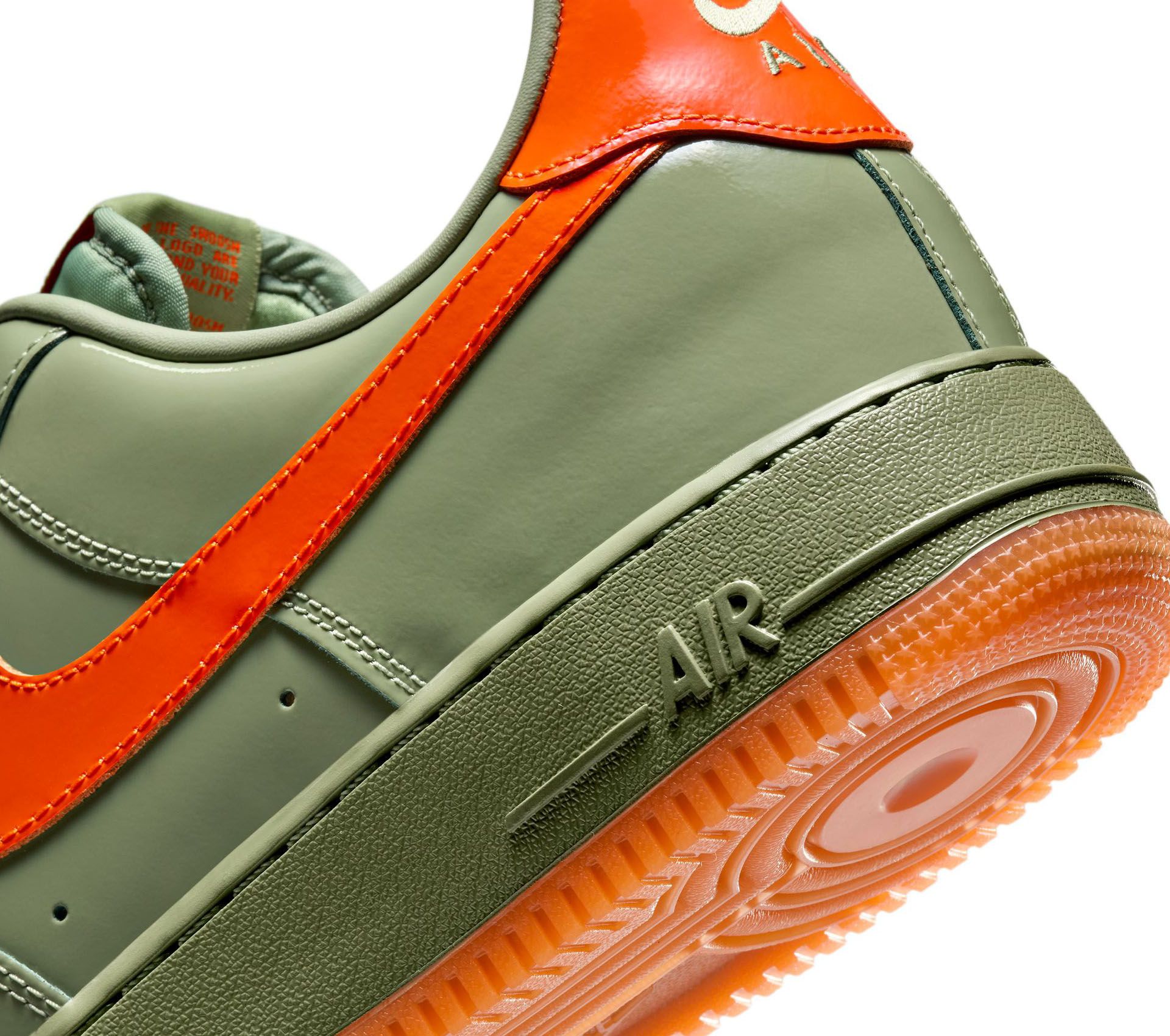 Image #7 of AIR FORCE 1 '07 PRM OIL GREEN