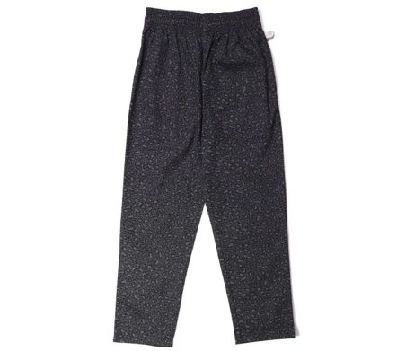 CHEF PANTS BLACK LEOPARD