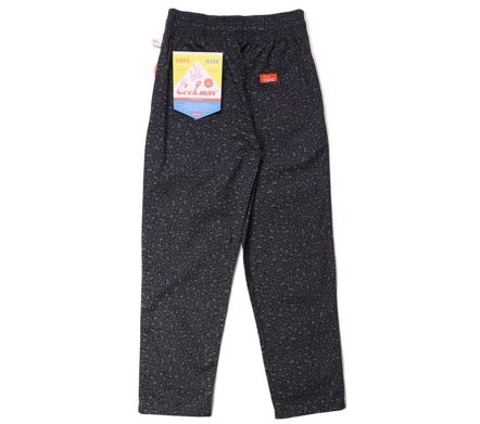 CHEF PANTS BLACK LEOPARD