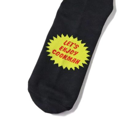 RIB CREW SOCKS CMLA LOGO BLACK