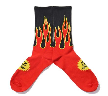 RIB CREW SOCKS FLAME