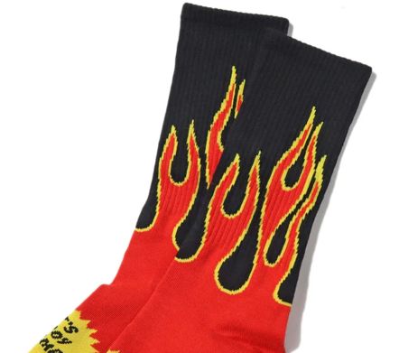 RIB CREW SOCKS FLAME