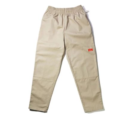 CHEF PANTS DOUBLE KNEE RIPSTOP BEIGE