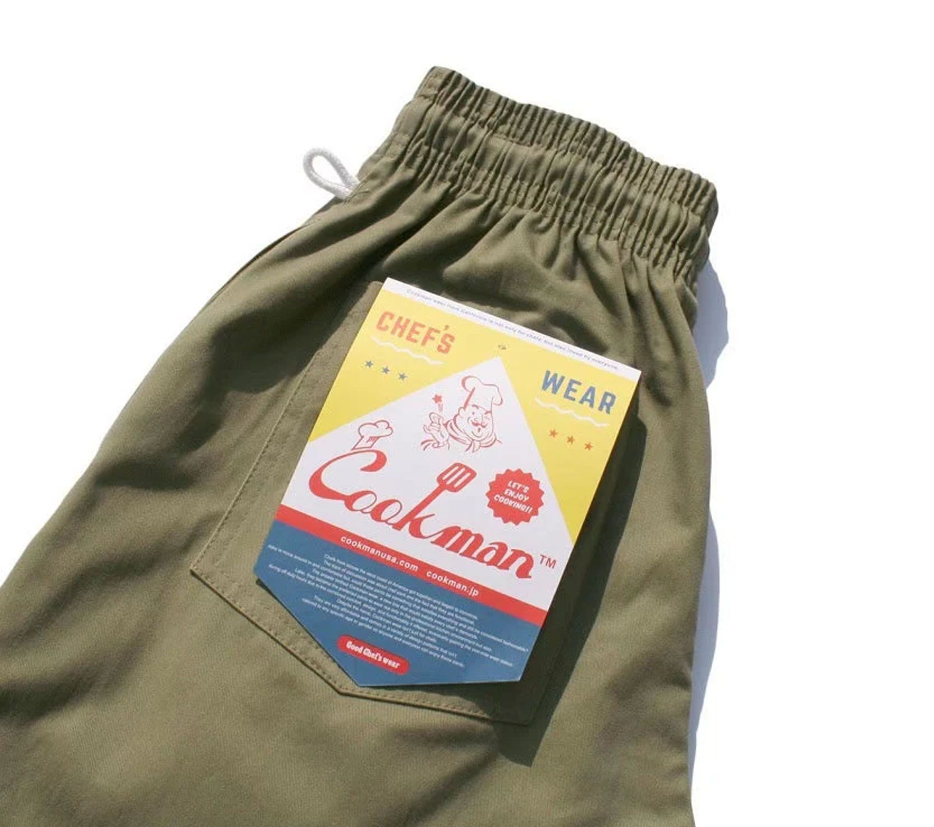 Image #3 of CHEF PANTS OLIVE