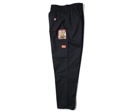 CHEF PANTS DOUBLE KNEE RIPSTOP BLACK