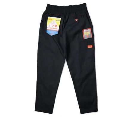 CHEF PANTS DOUBLE KNEE RIPSTOP BLACK