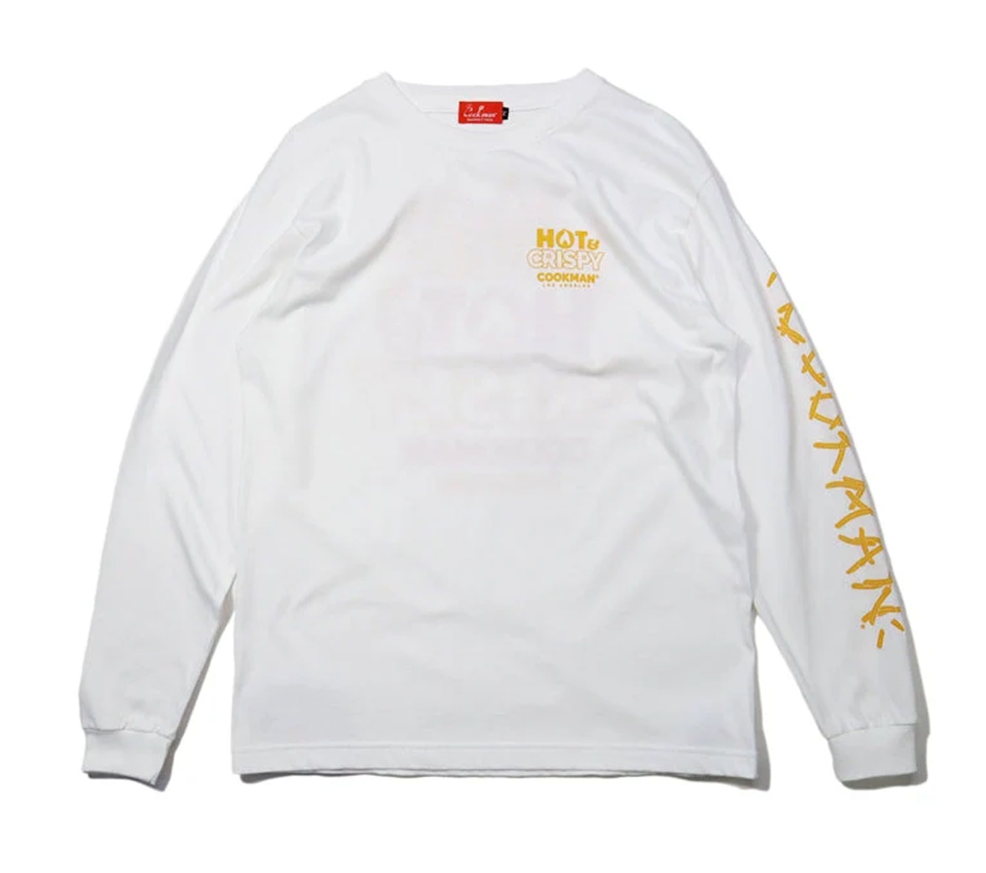 Image #1 of LONG SLEEVE FRENCH FRIES WHITE