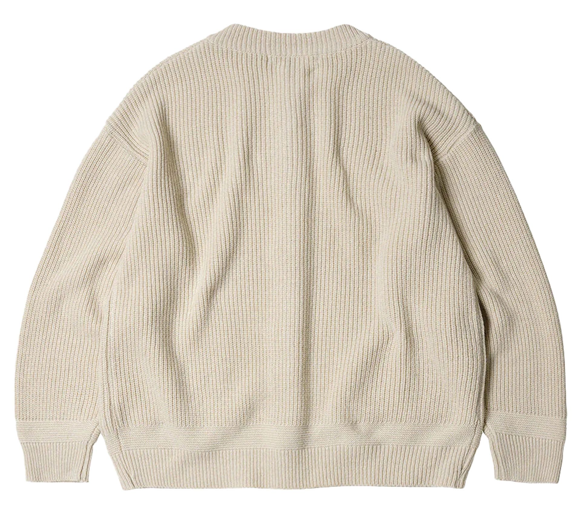 Image #1 of HEAVY WOOL ROUND CARDIGAN