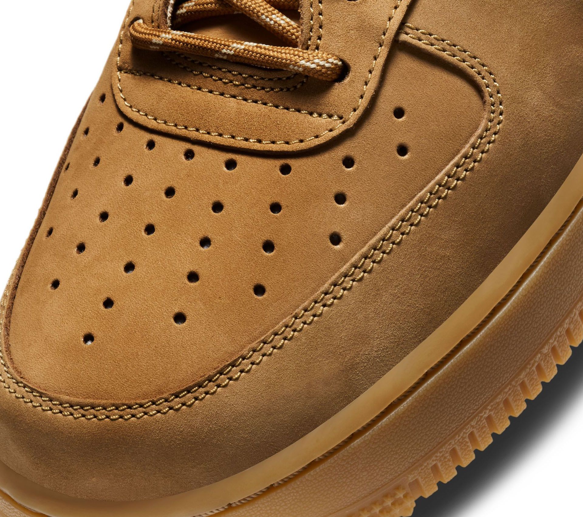 Image #6 of AIR FORCE 1 07 WB FLAX WHEAT