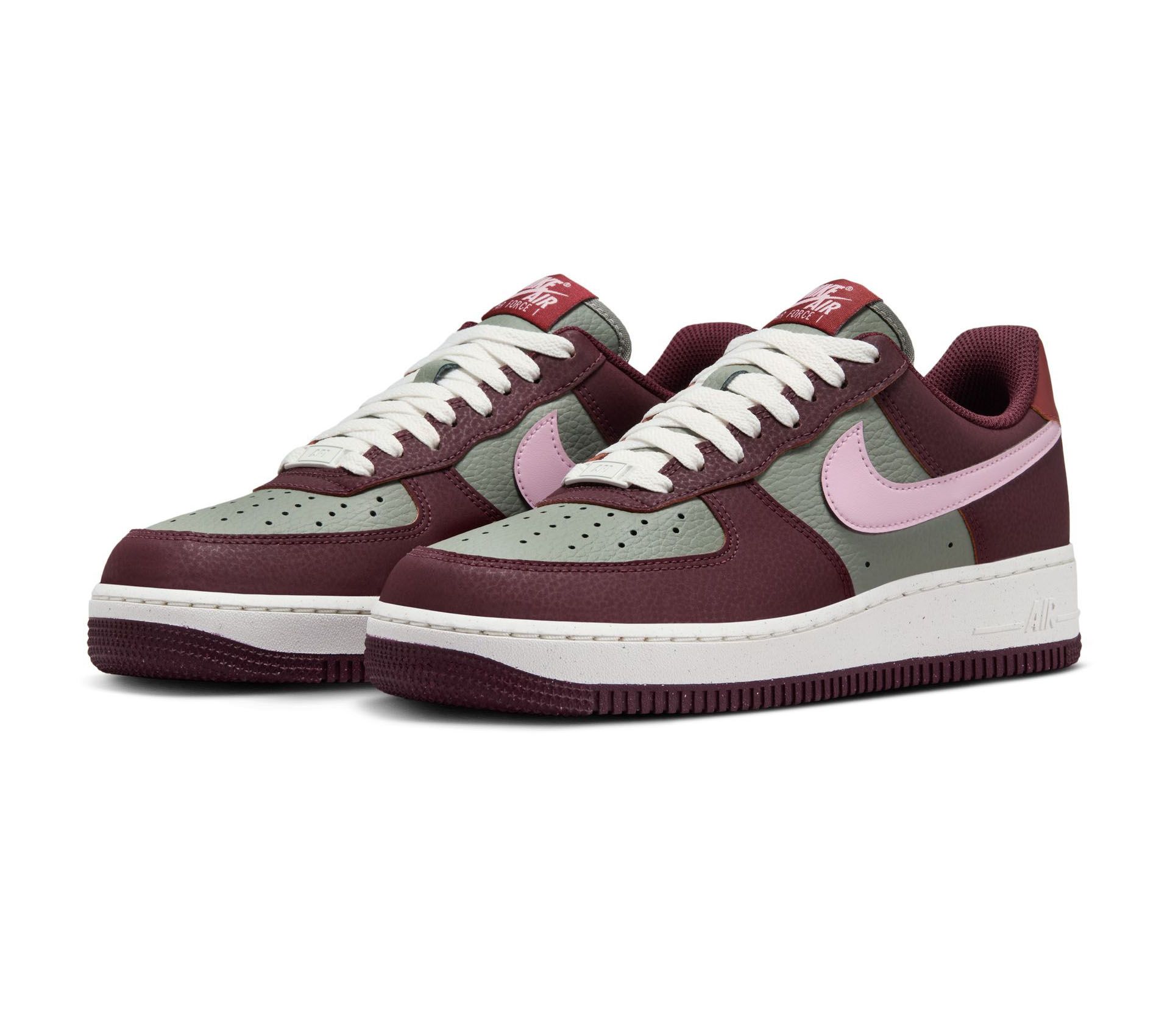 Nike air force maroon on sale