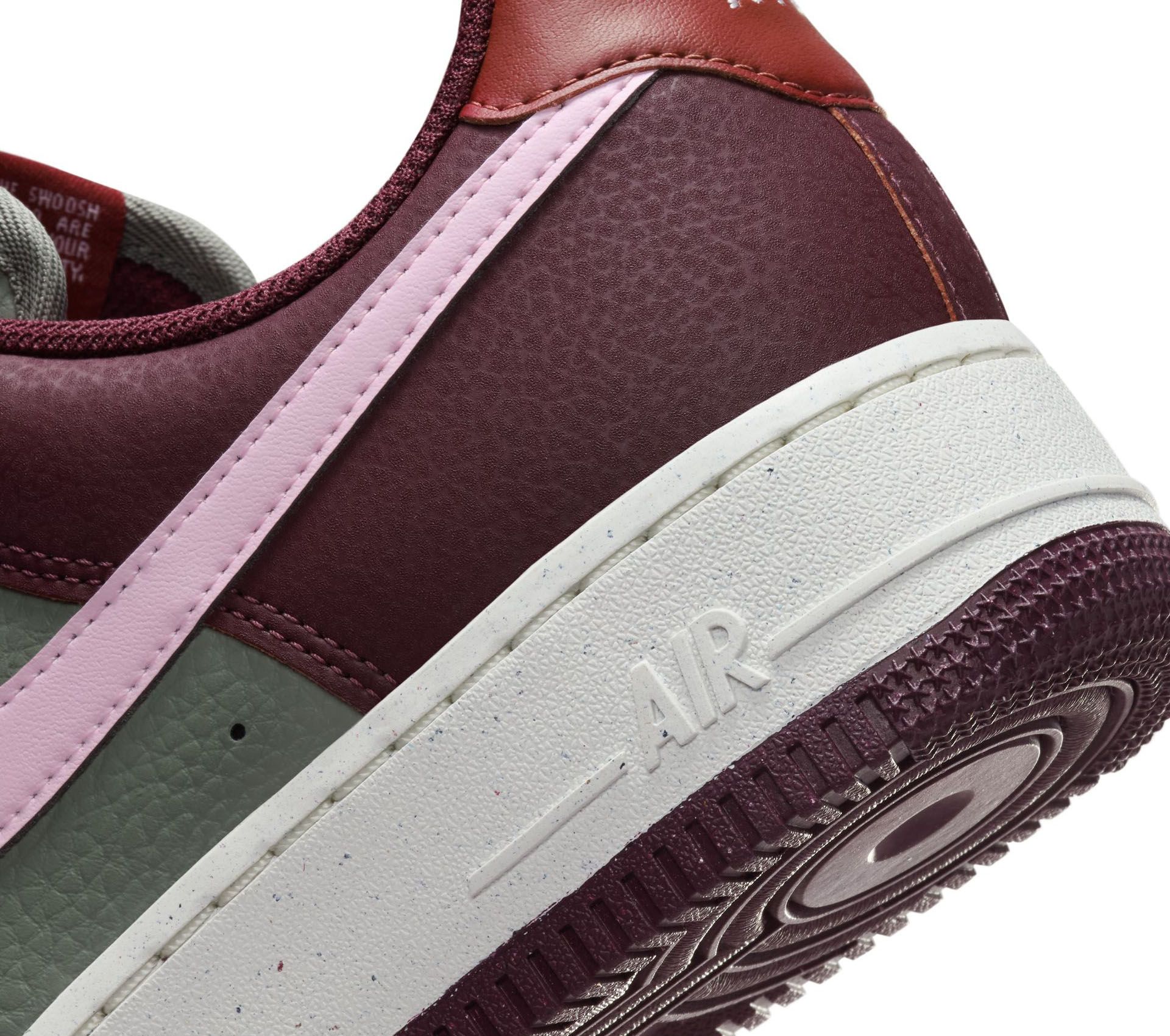 Image #7 of W AIR FORCE 1 07 NEXT NATURE BURGUNDY CRUSH