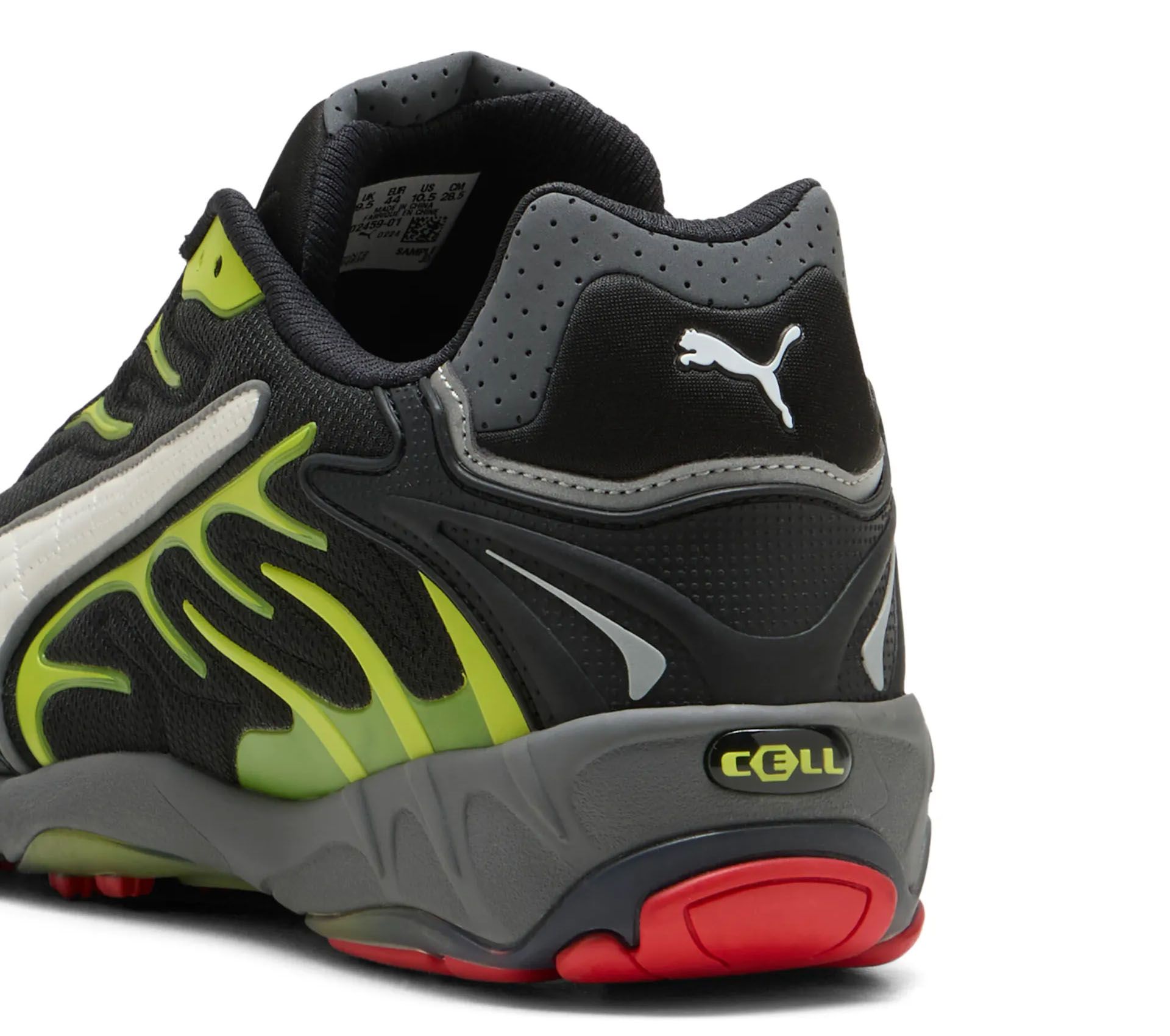 Image #3 of PUMA X ASAP ROCKY INHALE BLACK LIME POW