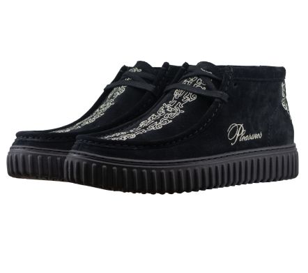 TORHILL WOVEN BLACK SUEDE x...