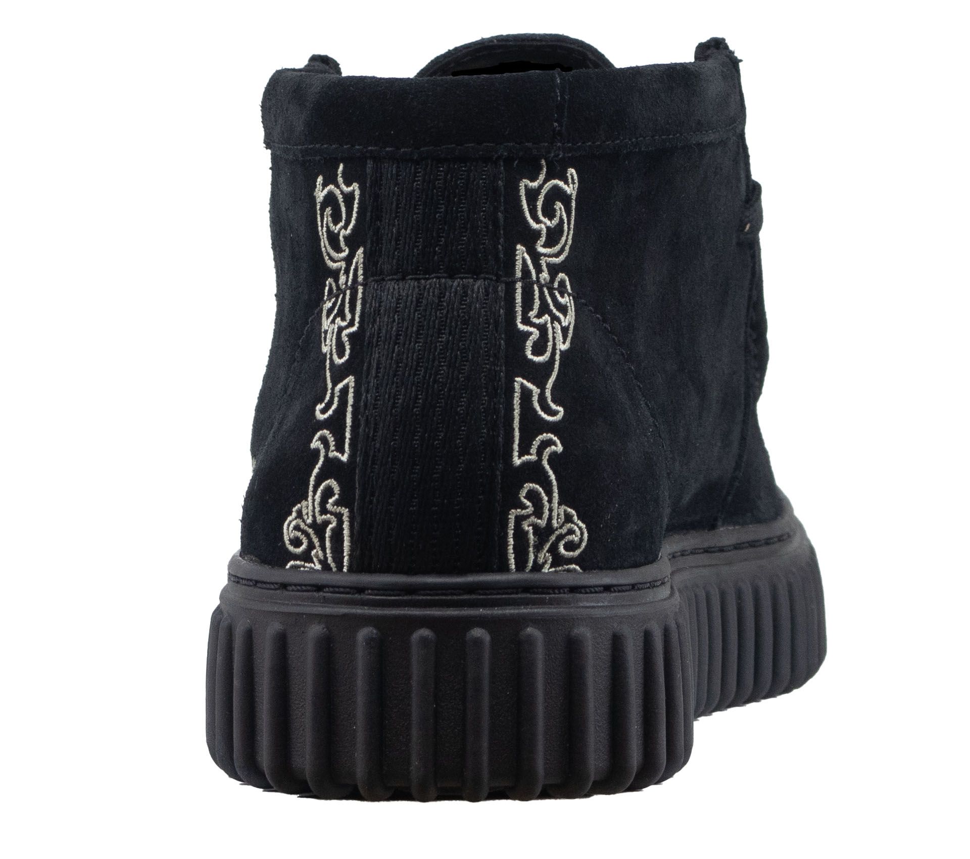 Image #2 of TORHILL WOVEN BLACK SUEDE x PLEASURES