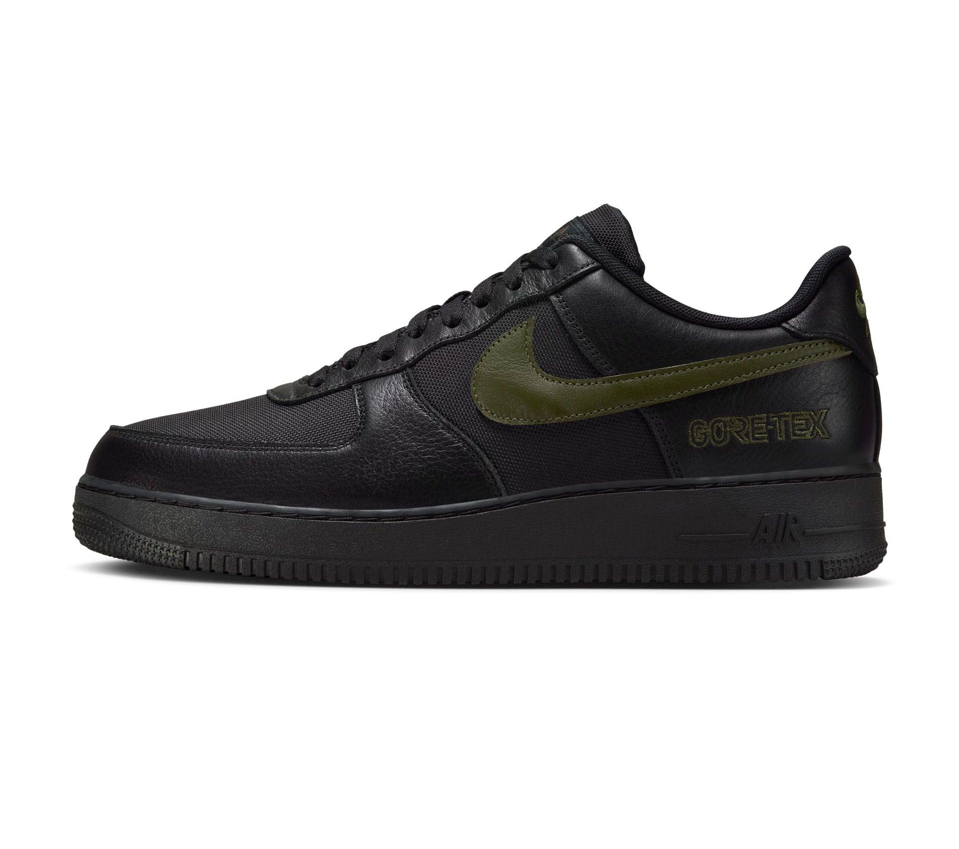 Image #1 of AIR FORCE 1 LOW GORE-TEX BLACK CARGO KHAKI