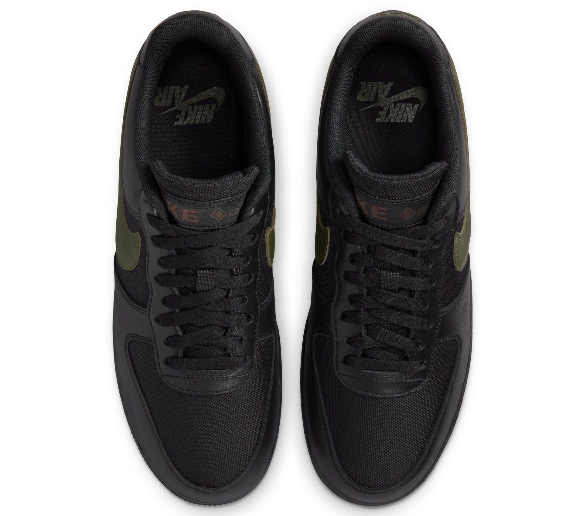 Image #4 of AIR FORCE 1 LOW GORE-TEX BLACK CARGO KHAKI