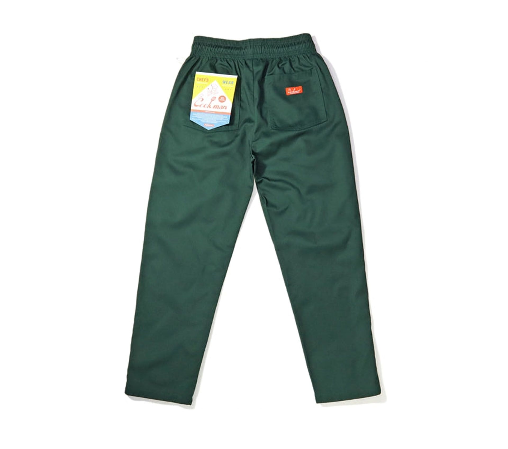 Image #2 of CHEF PANTS DARK GREEN