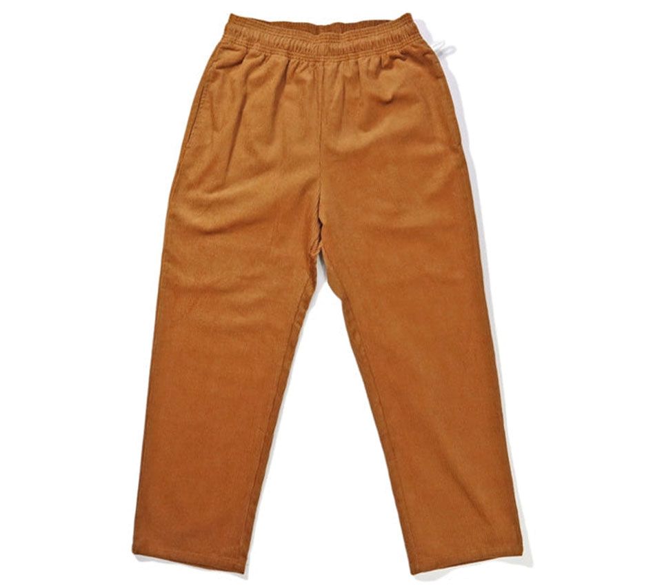 Image #1 of SEMI WIDE PANTS CORDUROY BROWN