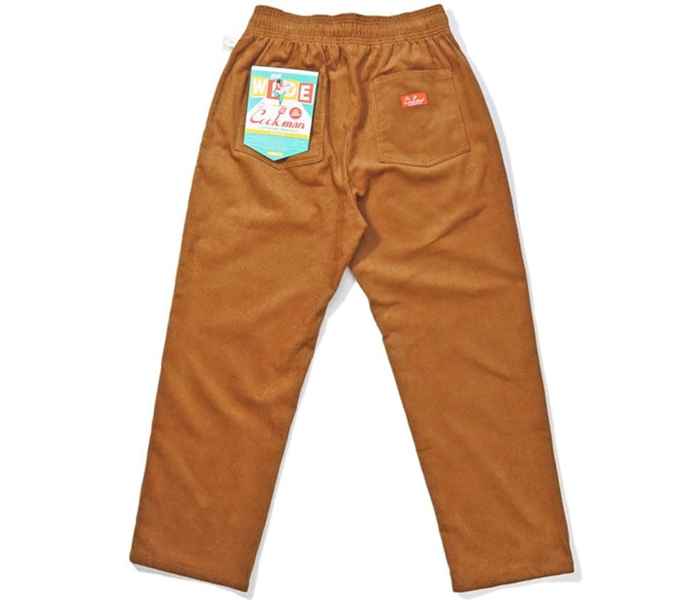 Image #3 of SEMI WIDE PANTS CORDUROY BROWN