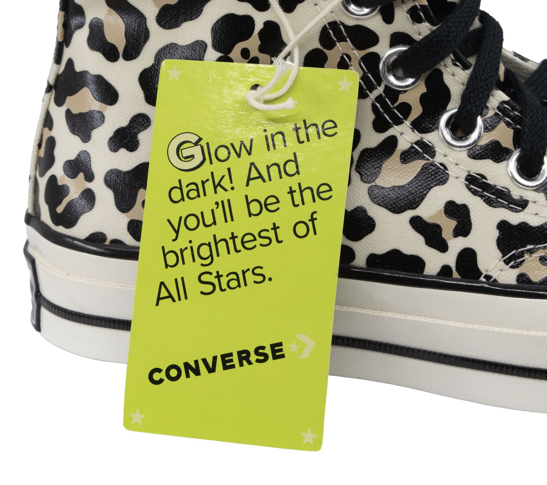 Image #5 of CHUCK TAYLOR 70 HIGH GLOW IN THE DARK LEOPARD PRINT