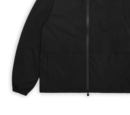 SUVA HARDSHELL POCKET JACKET BLACK