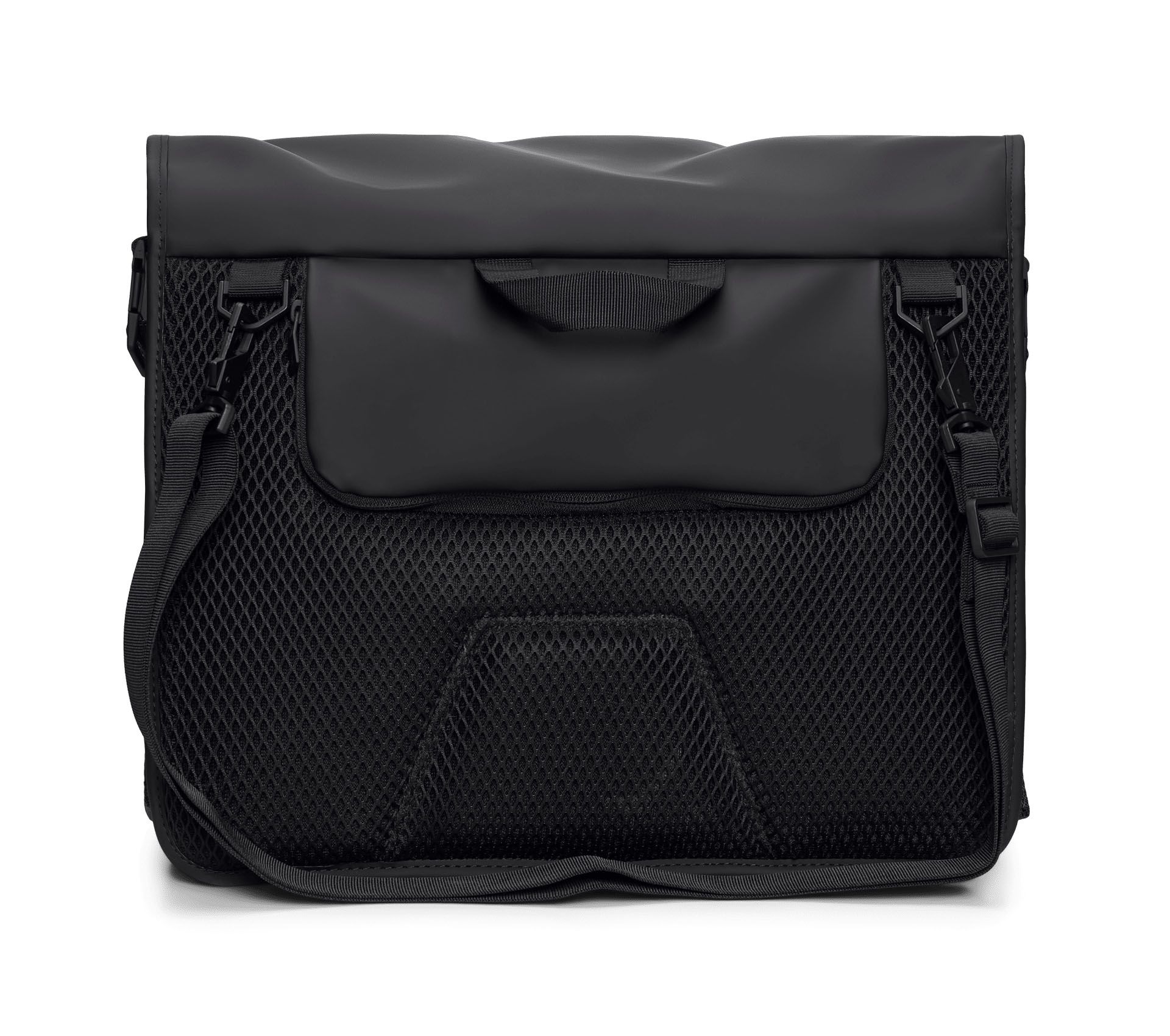 Image #1 of TRAIL ROLLTOP MESSENGER BAG BLACK