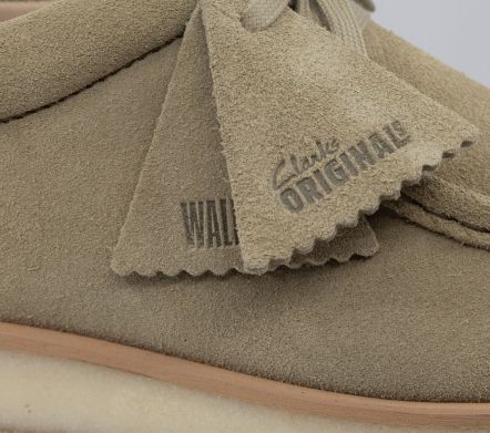 WALLA SCOUT LO DARK SAND SUEDE