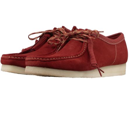 WALLABEE RED SUEDE