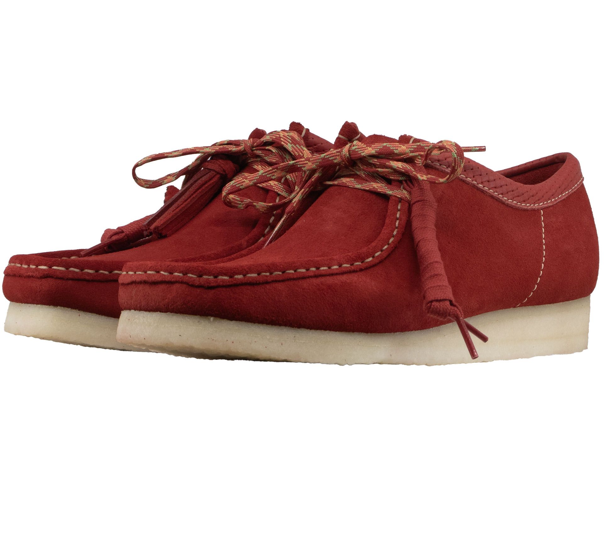 WALLABEE RED SUEDE