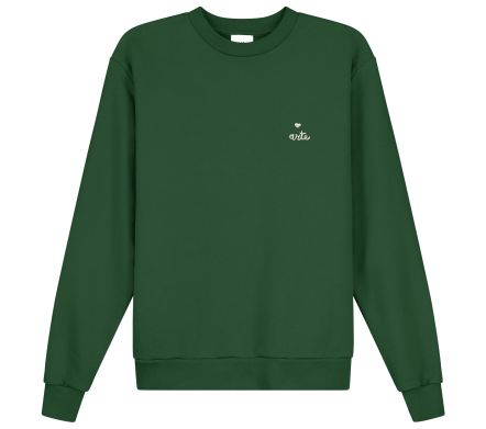 HEART CREWNECK GREEN