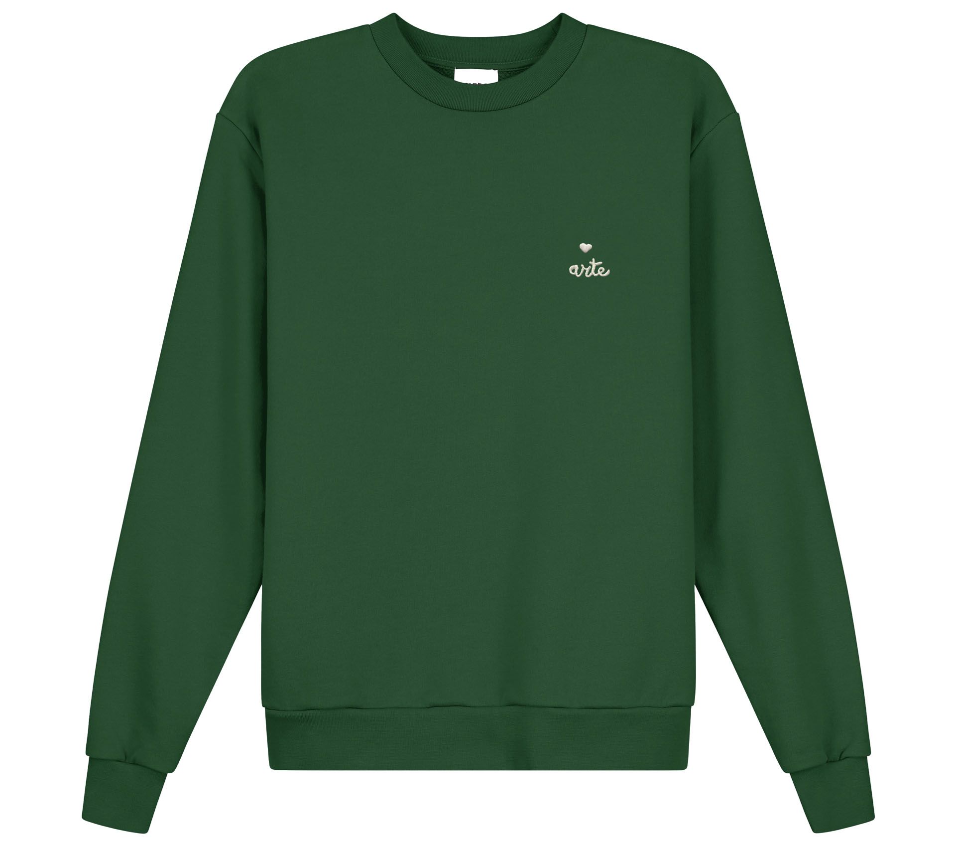 HEART CREWNECK GREEN