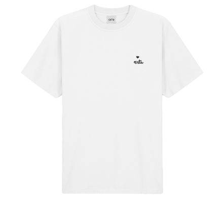 HEART LOGO T-SHIRT WHITE