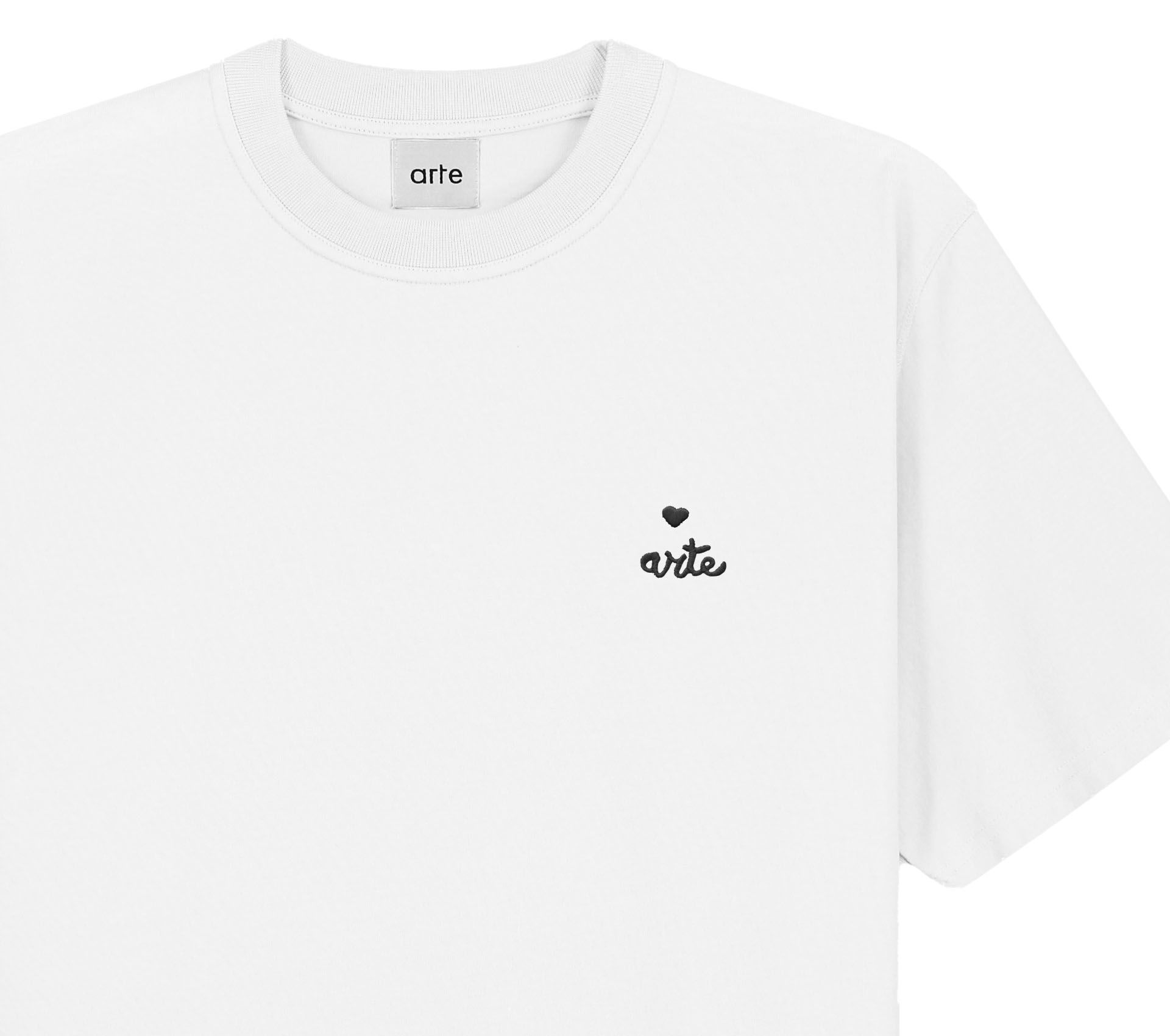 Image #1 of HEART LOGO T-SHIRT WHITE