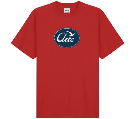 BIG BIRD LOGO T-SHIRT RED