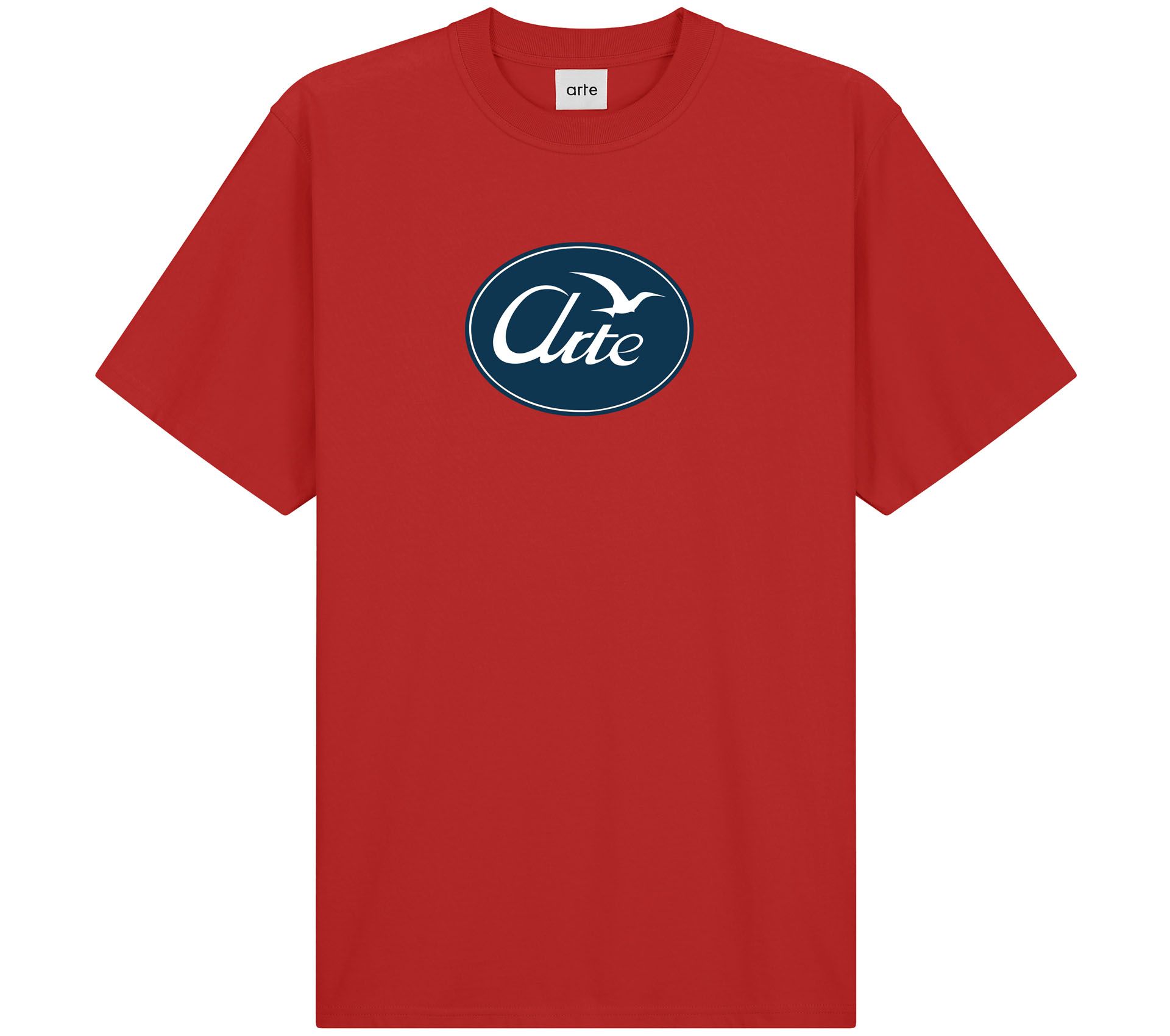 BIG BIRD LOGO T-SHIRT RED