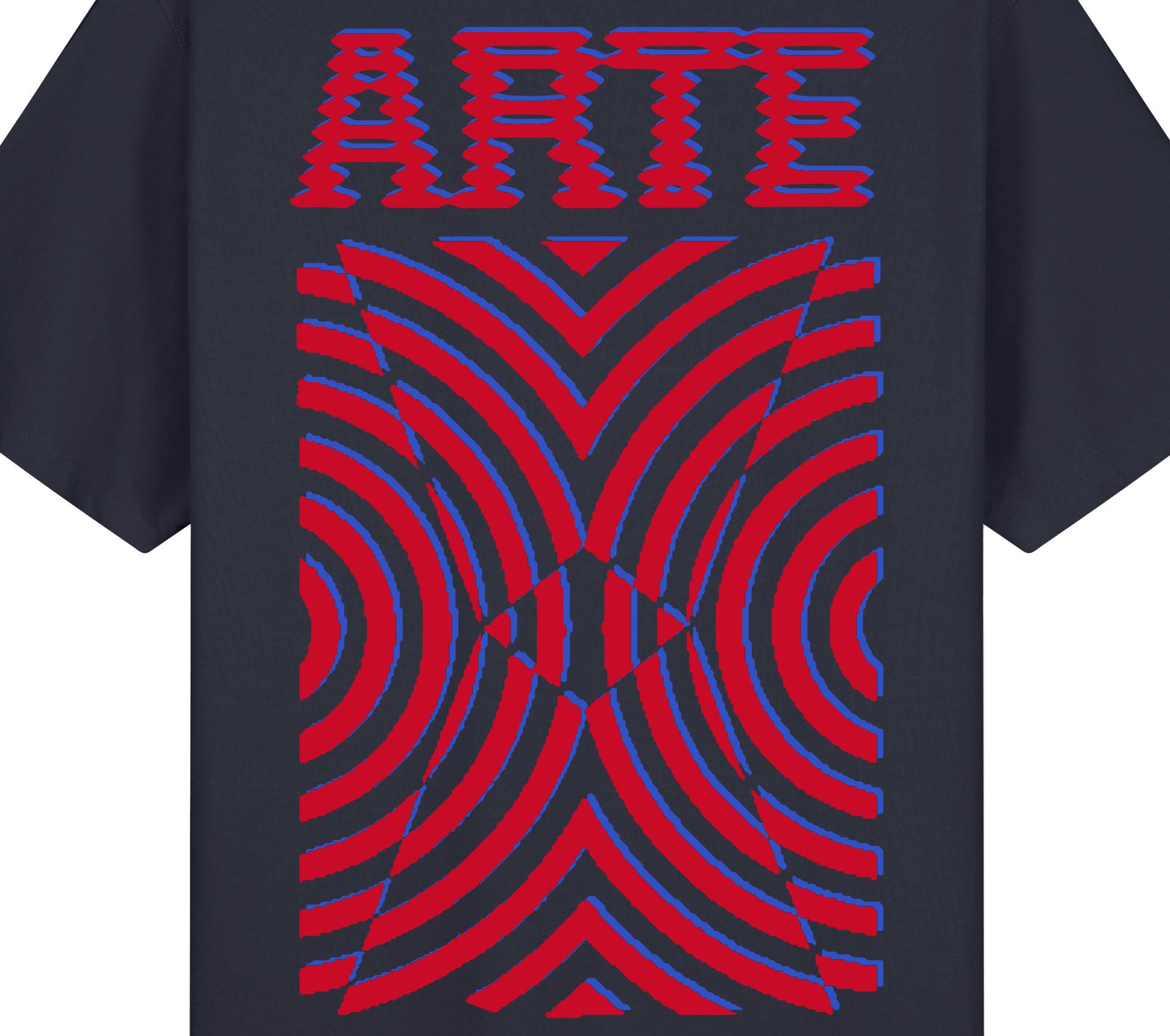 Image #3 of BACK PRINT T-SHIRT NAVY