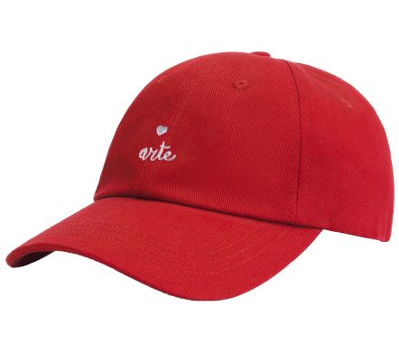 HEART LOGO CAP RED