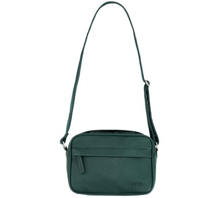 TEXTURE LEATHER BAG GREEN